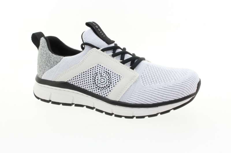 BUGATTI Pánské textilní tenisky off white