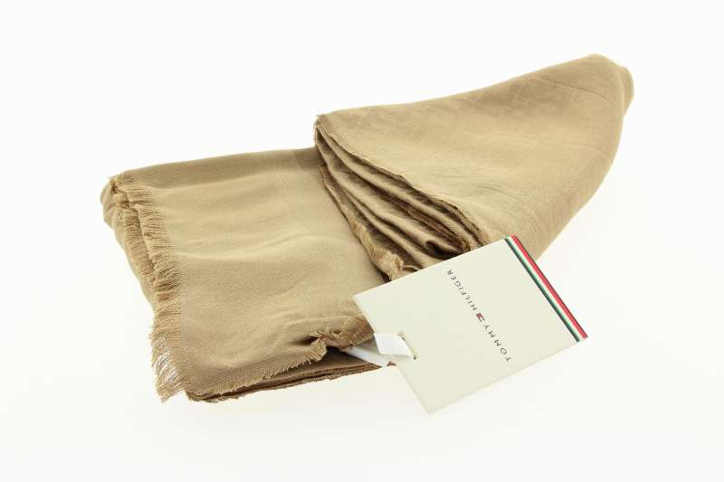 TOMMY HILFIGER Dámský béžový šátek