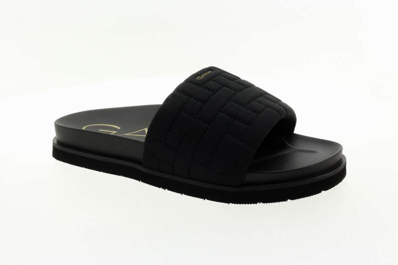 GANT Dámské černé textilní pantofle