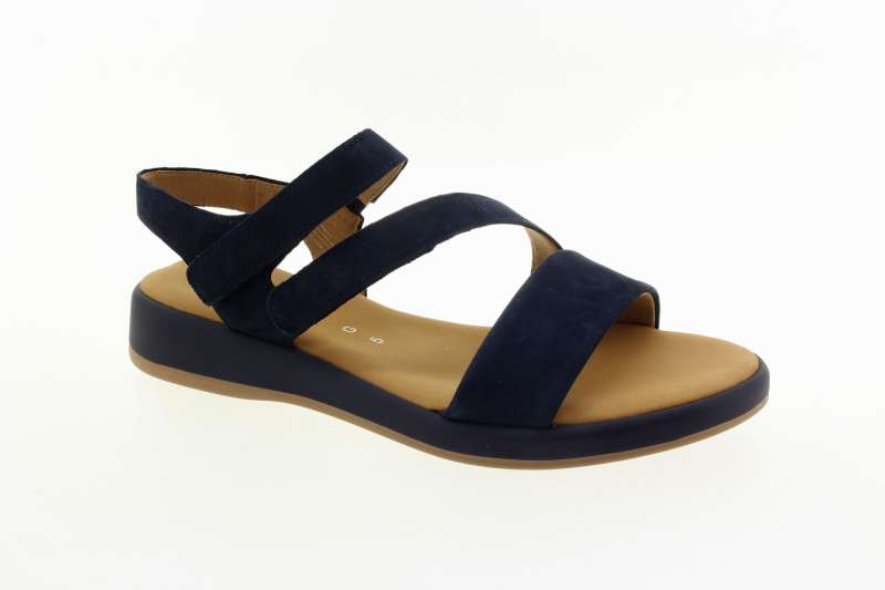GABOR Dámské modré kožené sandály