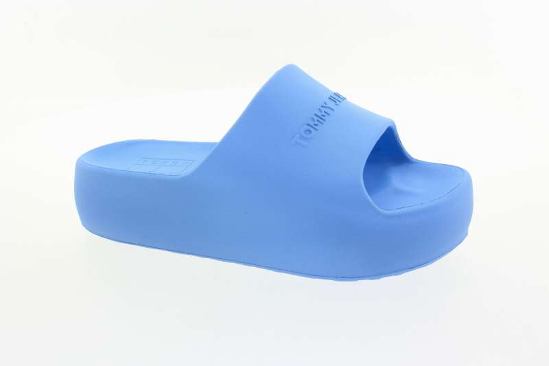 TOMMY JEANS Dámské modré pantofle