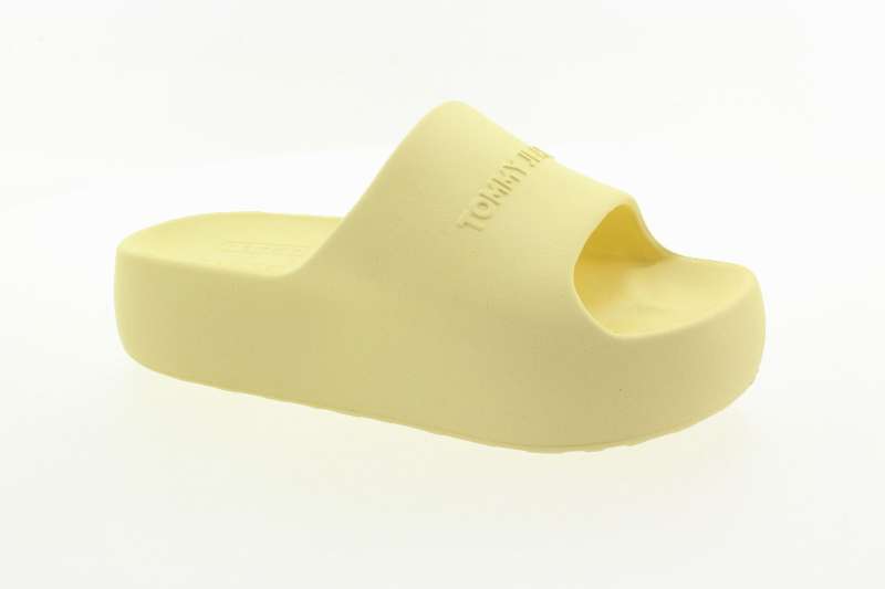 TOMMY JEANS Dámské žluté pantofle