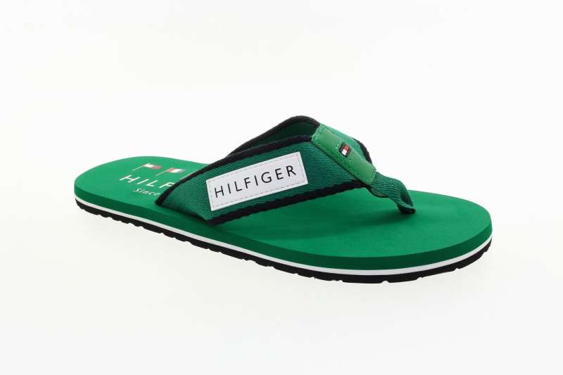 TOMMY HILFIGER Pánské zelené žabky