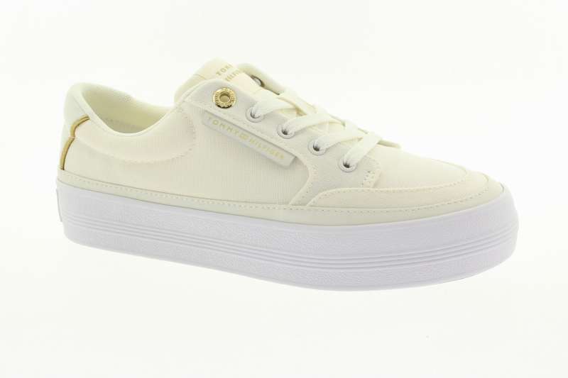 TOMMY HILFIGER Dámské textilní tenisky ecru