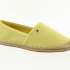 TOMMY HILFIGER Dámské žluté textilní espadrilky