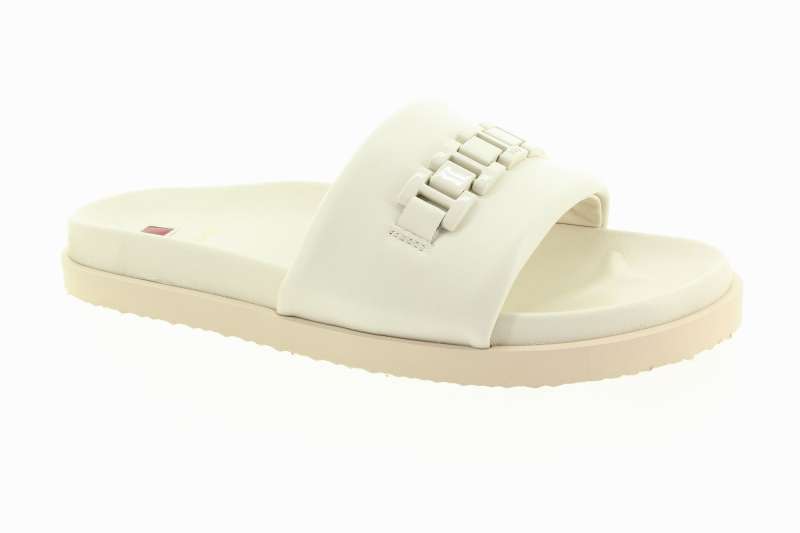 HÖGL Dámské kožené krémové pantofle