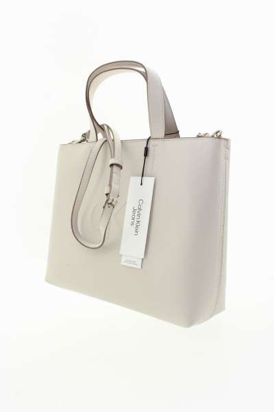 CALVIN KLEIN Dámská krémová kabelka