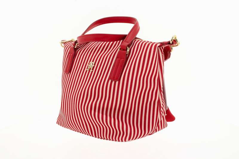 TOMMY HILFIGER Dámská bílo-červená kabelka