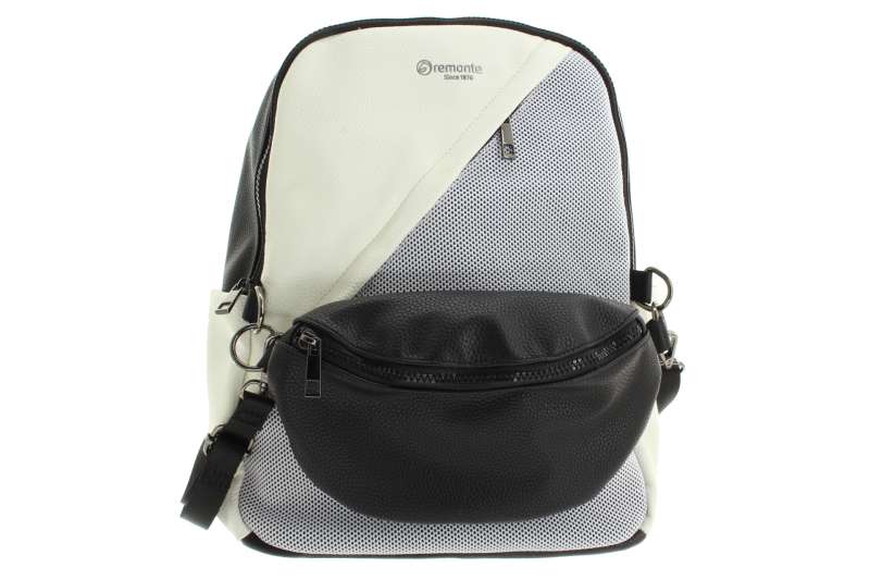 REMONTE Dámský bílo-černý batoh