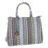 RIEKER Dámská textilní kabelka vzor