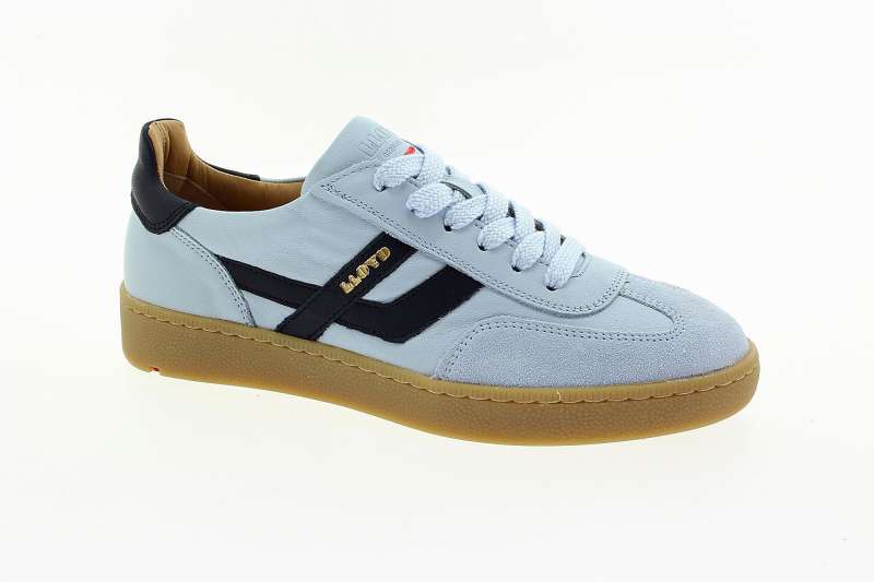 LLOYD Dámské kožené sv. modré tenisky