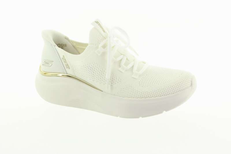 SKECHERS Dámské textilní tenisky white