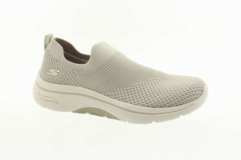 SKECHERS Dámský béžový slip on