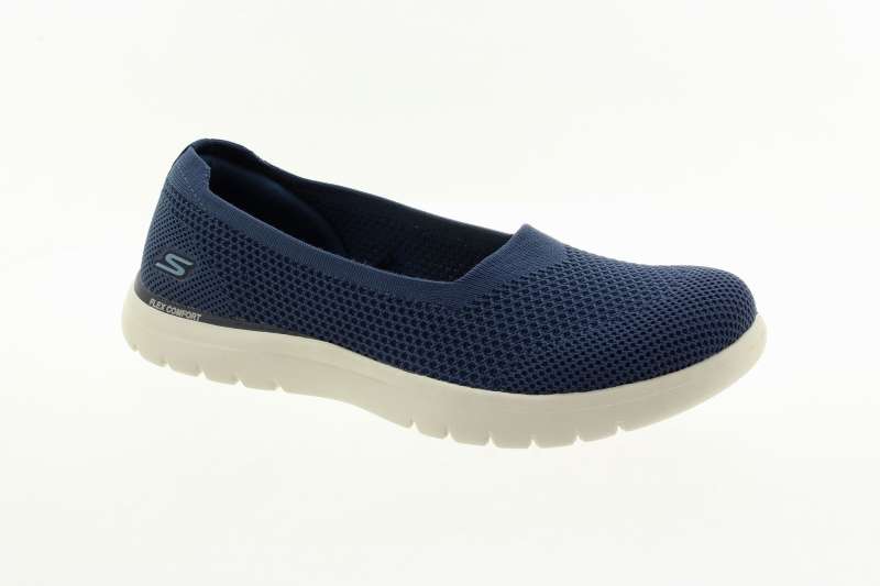 SKECHERS Dámské modré baleríny