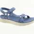SKECHERS Dámské modré sandály