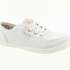 SKECHERS Dámské bílé textilní tenisky