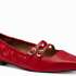 TAMARIS NEWD Dámské červené kožené baleríny