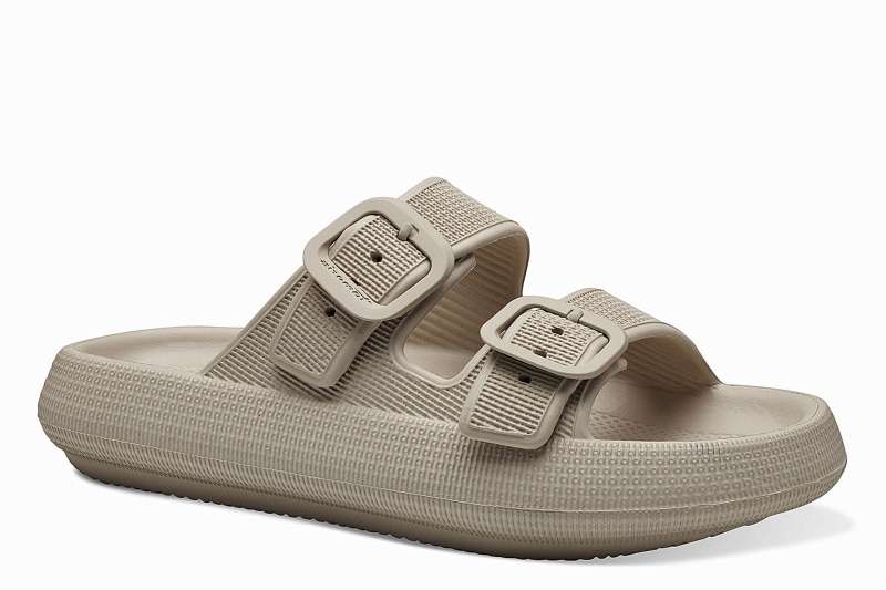 TAMARIS Dámské béžové pantofle