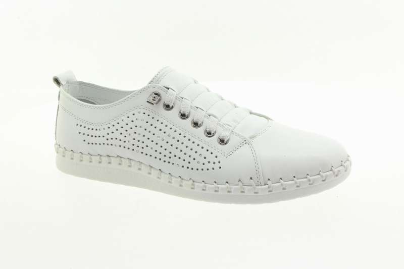 YO BY SHOEMAKER Dámské kožené perforované polobotky