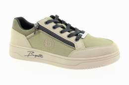 BUGATTI Pánské zelené textilní tenisky