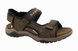 BUGATTI Pánské hnědé sandály