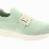 BUGATTI Dámské textilní zelené tenisky