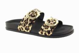 BUGATTI Dámské pantofle leopardí vzor