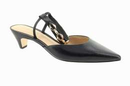 PETER KAISER Dámské kožené černé lodičky