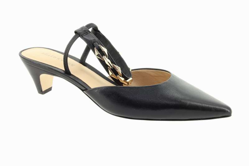 PETER KAISER Dámské kožené černé lodičky