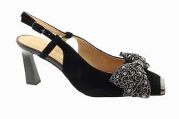 EPICA Dámské černé kožené lodičky