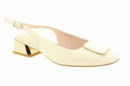 EPICA Dámské kožené krémové lodičky