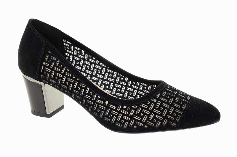 EPICA Dámské černé kožené lodičky