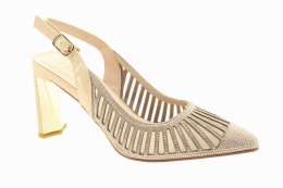 EPICA Dámské béžové kožené lodičky