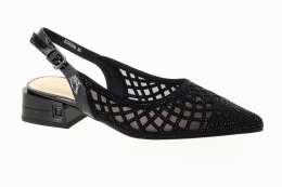 EPICA Dámské kožené černé lodičky