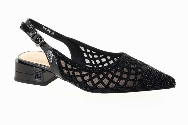 EPICA Dámské kožené černé lodičky