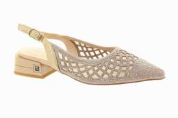 EPICA Dámské kožené béžové lodičky