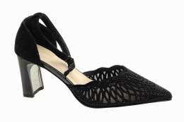 EPICA Dámské černé kožené lodičky