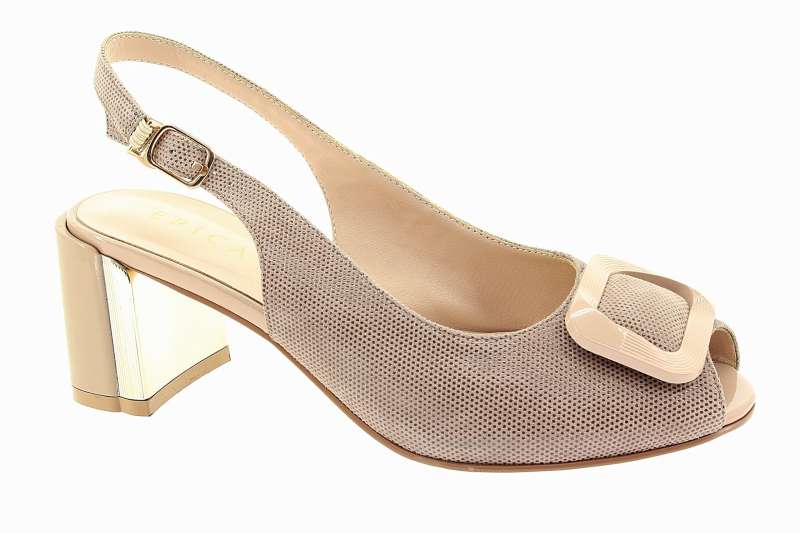 EPICA Dámské béžové kožené lodičky