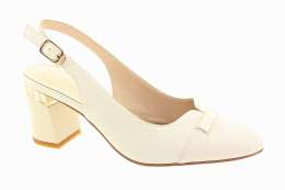 EPICA Dámské krémové kožené lodičky