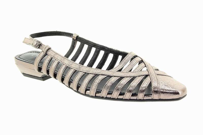 EPICA Dámské kožené bronzové lodičky