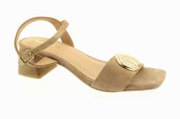 GIOSEPPO Dámské béžové kožené sandály