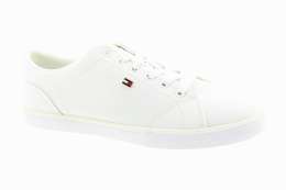 TOMMY HILFIGER Dámské bílé textilní tenisky