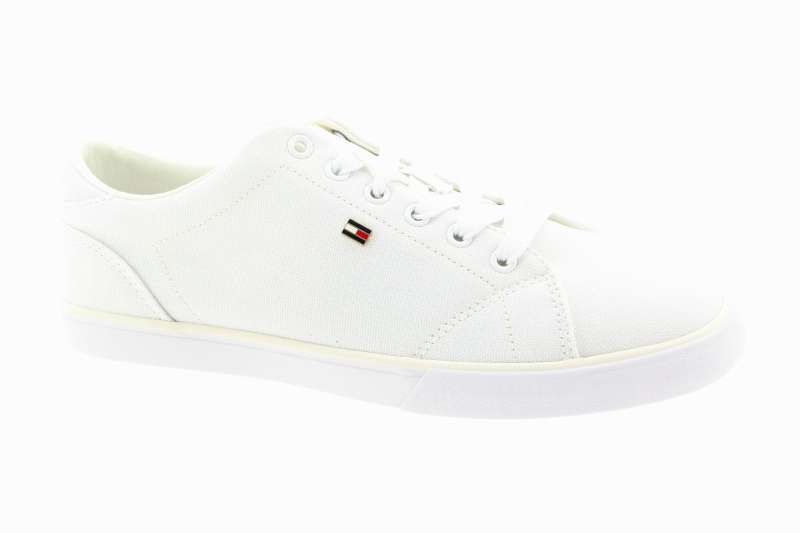 TOMMY HILFIGER Dámské bílé textilní tenisky