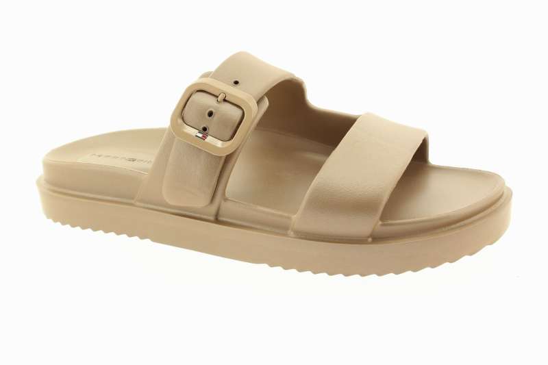 TOMMY HILFIGER Dámské perleťové pantofle