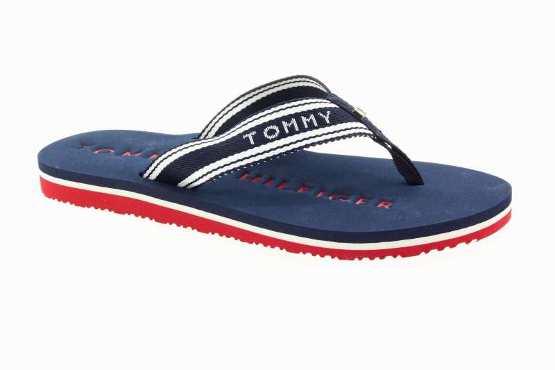 TOMMY HILFIGER Dámské modré žabky