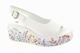 HÖGL Dámské bílé kožené sandály