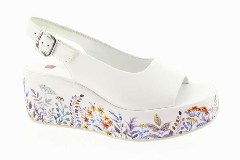 HÖGL Dámské bílé kožené sandály