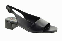 HÖGL Dámské černé kožené sandály