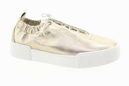 HÖGL Dámské zlaté kožené tenisky