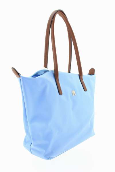 TOMMY HILFIGER Dámská modrá textilní kabelka